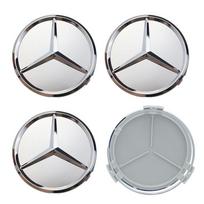4 vnt. 75 mm Automobilio ratų centriniai dangteliai Ratlankių stebulių dangteliai Mercedes Benz W204 205 A B C E S CLA CLK ML GLK GLA GLB GLC CLAS Priedai