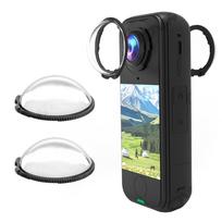 Premium Glass Lens Guards for Insta360 X4 Air Tempered glass Scratch-resistant Lens Protector Cap Insta 360 X4 Air Accessories for Insta360 X4 Air