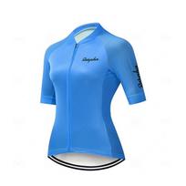RAPHA Womens Short Sleeve Cycling Jersey Bib Shorts Set Road Bike Quick Dry Wear XL blue