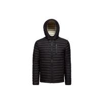 Moose Knuckles SS21 Solid Color Hooded Down Jacket Men's Black M11MJ106-292 L black
