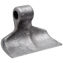 Mulcher hammer beater 137x40mm fi 20.5mm for BERTI RM-6-20