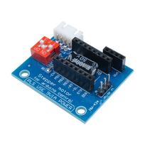 42 Stepper Motor Driver Expansion Board DRV8825 A4988 3D Printer Control Shield Module For Arduino UNO R3 Ramps1.4 DIY Kit One mėlyna