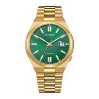 CITIZEN TSUYOSA Collection AUTOMATIC Automatic Watch Sapphire Glass Green Gold Overseas Model [Citizen] Men's NJ0152-51X