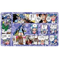 One Piece Luffy Gear  Nika TCG Playmat Waterproof Nonslip Large Desk Mat 30x80x0.2cm gray