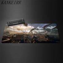 Clair Obscur Expedition 33 Mouse Pad Keyboard Mouse Mat Large Gamer Mousepad Gaming Accessories XXL PC Cabinet Desk Mats 90x40CM 600x300x2mm