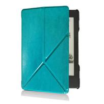 Multi Angle Folding Stand Folio Cover Flip Shell for Kindle 5/4th Gen (Model:D01100) 2011 e-Reader dangaus mėlyna spalva