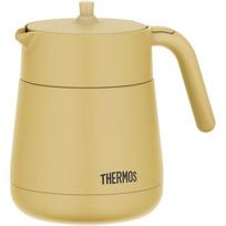 Thermos Vacuum Insulated Teapot with Strainer 700ml Beige TTE-700 BE 0.7L beige