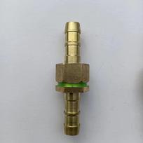 Brass Sprayer Hose Connector High Pressure Spraying 6.5/7.2/8/8.5mm Brass Hose Repair Connector Pipe Repair Garden Spraying gray