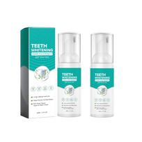Teeth Whitening Foam Toothpaste 60ml, 360 Oral Care Foam Tooth Cleaner for Daily Use 2pc
