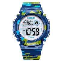 Sport Digital Watch for Kids Luminous Children's Electronic LED Waterproof Watches Casual Childrens Wristwatches Montre Enfant gray