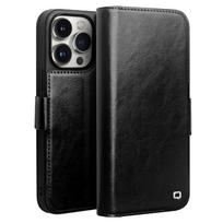 Qialino Genuine Leather Flip Phone Cases For Iphone 18 17 Air 16 15 Pro Max Plus Handmade Phone Cover With Card Slots Case Cover iPhone17 Pro juoda