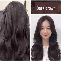 Mifina Plant-Based No-Damage Hair Dye - Big Red Bottle for Easy DIY Use 500ml tamsiai ruda spalva