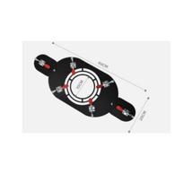 Tent Heater No-Hole Chimney Guard with Clamp Fasteners Anti-Scalding gray