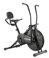 Home Use Portable Cardio Air Bike Gym Equipment with Foldable Backrest for Body Building Fitness Exercise Bike