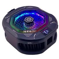 TH28 Pro Semiconductor Phone Cooler 35W Powerful Cooling Smart Temperature Control 5 Adjustable Modes RGB Lights Extreme Cooling 6 TH12 BK
