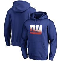 Mens NFL Giants Team Hooded Sweatshirt Athletic Pullover Sports XXXL blue