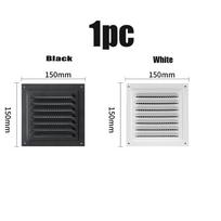 Stainless Steel Air Vent Grille Metal Exhaust Vent Square Louvred Louver Vents  Heating Cooling 150x150