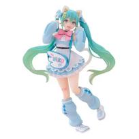 Original Fashion Hatsune Miku Anime Figure Action Figurine Model Collector Toys Hatsune Miku Banpresto Collectible Gift blue