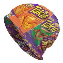 Bonnet Hats Takis Men Women's Thin Hat Spicy Snack Packaging Art Autumn Spring Cap Design Skullies Beanies Caps One Size orange
