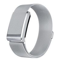 Naujas metalinis dirželis Nerūdijančio plieno magnetinis fitneso dirželis Reguliuojamas laikrodžio dirželis Whoop 5.0/MG white