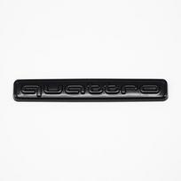 Gloss Black Car Front Hood 4Ring Logo Bonnet Grill Rear Trunk Emblem Sline For a2 Q8 Badge Quattro Sticker Refitred Decoration Gloss black