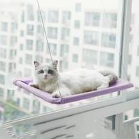 20kg Capacity Cat Hammock with Rock Climbing Frame Comfortable Sunny Window Seat Hanging Pet Bed for Kittens New Pet Supplies white