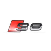 3D ABS Juodo Chromo Galinės Bagažinės Raidės Ženklelis Emblema dgrb6 S8 Sline S6 C7 S5 S4 B9 S7 S3 8V Motorsport Tiuningavimo Aksesuarai gray