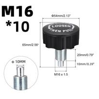 M16 M18 Pull Pin Spring Knob Universal Replacement Parts for Most Exercise Bikes Equipments for Home Gym Fitness Accessories