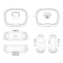 Protective Case Sleeve For JBL Vibe Beam/Vibe Beam 2/Vibe 200TWS TPU Shell Case Cover Earphone Case with Carabiner & Holder