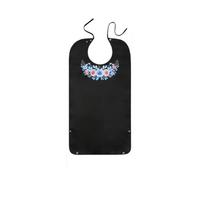Waterproof Adult Apron Foldable Senior Citizens Bibs Dining Protector Elderly Bibs  Disabled Care Style 6 gray