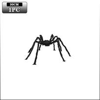 90-200cm Black Scary Giant Spider Huge Spider Web Halloween Decoration Props Haunted House Holiday Outdoor Giant Decoration Other