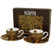 Set of 2 Klimt Tree Espresso Cups