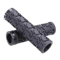 Skull MTB Mountain Bikes Lockable Handle Grips Anti-Slip MTB Road Bike Handle Bar Grips Mountain Road Bike Handle Bar Grips