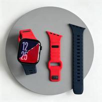 Silikoninės apyrankės Apple Watch 46mm 44mm 45mm 42mm 49mm Sportinė Correa Apyrankė iWatch Series 11 10 9 8 7 6 5 SE Ultra 2 3 42 44 45 46 49mm black