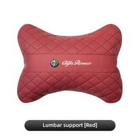 Automobilio galvos atramos juosmens atramos pagalvė kaklo pagalvėlės priedai Alfa Romeo Giulia Stelvio Giulietta 156 159 147 Mito Tonale Brera D