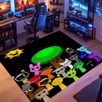 1pc Incredibox Sprunki Entrance Mat, Non-Slip Mat Area Rug,Room Decor, Outdoor Decor, Kitchen Rug,Doormat - Machine Washable, Easy to Clean 50cmx80cm