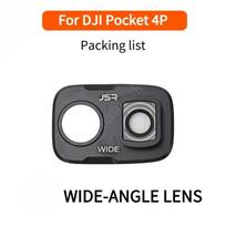 For DJI Osmo Pocket 4P Wide-Angle Lens It Can Expand The FOV to 110°,For DJI Pocket 4pro Magnifying Lens 110 ° Wide-angle Lens