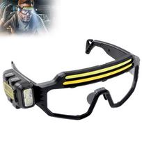 Rechargeable LED Safety Glasses Headlights LED Headlamp Safety Glasses IPX4 Waterproof COB Headlight Protective Eyewear 5 B
