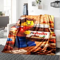 Lego Bricks Blanket Ultra-Soft Great for Livingroom Office Chair Sofa Four Seasons Multipurpose Warmthful Decor Gift for Travel Home Birthdays 150cmx180cm