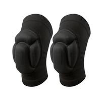 Elastic Sports Knee Pads Protective Kneepads Brace Black Thickening Knee Braces  Gardening Work L