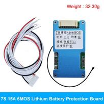 TZT BMS 7S 24V 15A 20A 25A  Li-ion Lmo Ternary Lithium 18650 Battery Charge Protection Board Balance And NTC Temperature Protect 2PCS