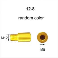 M8/M10/M12 Fishing Net Adaptor Fishing Pole Connector Net Head Adapter Fishing Rod Pod Connector 12 8mm