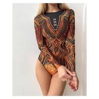 2026 Womens Long Sleeve Rash Guard Swimsuit With Built-in Pad UV Protection One-Piece Bathing Suit Swimming Water Sports XL black