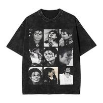 The King of Pop Michael Jackson Vintage Music Graphic Tee Unisex Fan T-Shirt 100