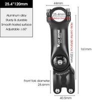 Raiser Bike Stem Mtb Power Handlebar Extension Handlebar Extension Adapter  Mountain Bike 25.4-120mm