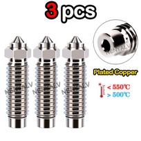 For Elegoo Neptune 4 Max Nozzle High Speed Nozzles For Elegoo Neptune 4 Plus Copper Plated Nozzle Hotend Kit 1.0mm