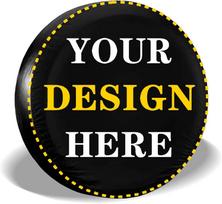 Custom Spare Tire Cover Add Your Picture Text Logo Personalized  Tire Protector Wheel tire Covers Fits for Almost Vehicles 16inch