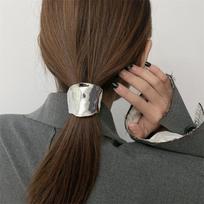Metal Double-layer Hair Bands Hairpin for Women Vintage Gold Ponytail Holder Hairpin Hair Accessories