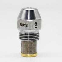 60Degree SS Diesel Atomizing Nozzle, Fuel Injector for High Flame Stove Boiler Combustion Engine,Used for Methanol Vegetable Oil