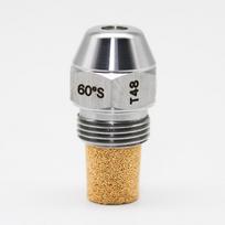 60Degree SS Diesel Atomizing Nozzle, Fuel Injector for High Flame Stove Boiler Combustion Engine,Used for Methanol Vegetable Oil